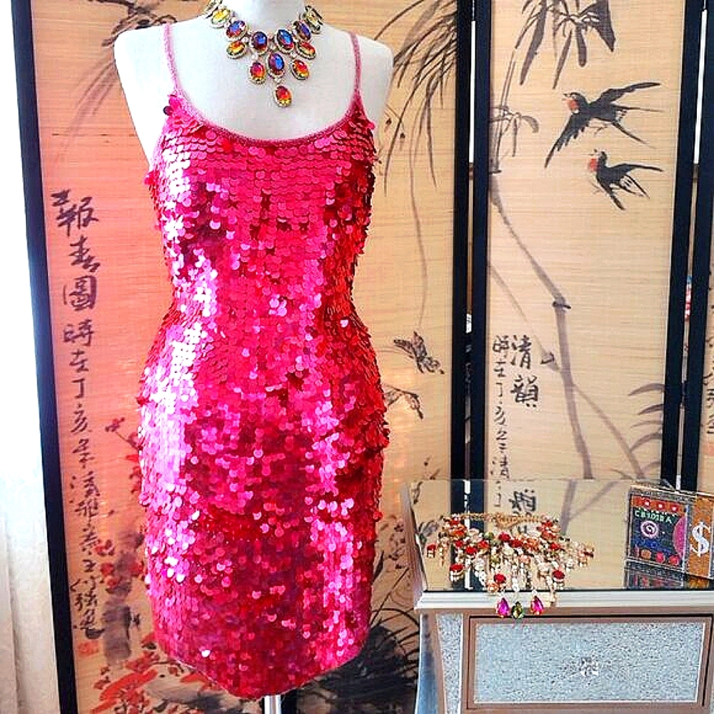 Mermaid sequin dress